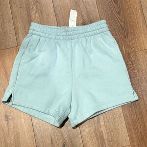 NWT women’s sweatshorts mint small Abercrombie